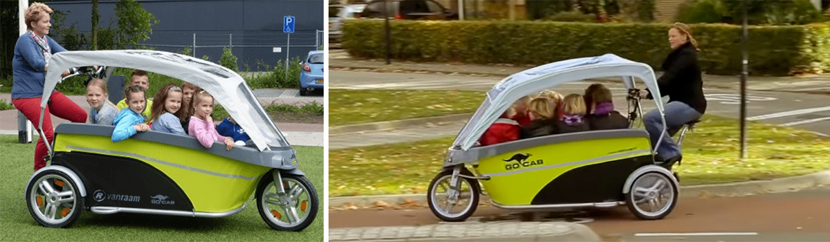 Van Raam GoCab elektrische fietstaxi lease all-in voor 199,- mnd.