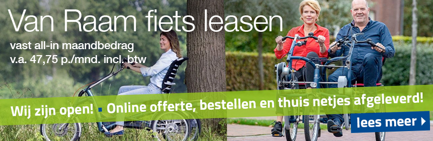 Van Raam fietsen I Private en zakelijke lease Fietsabonnement.nl